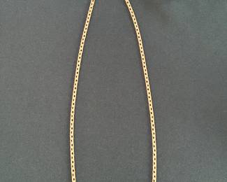 14 K Gold necklace.