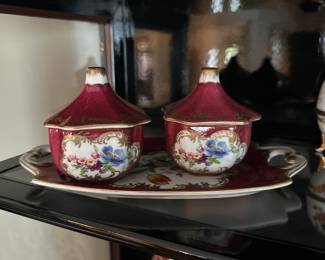 Porcelaine Versailles tea set