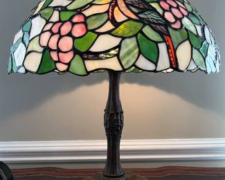 reproduction Tiffany style lighter base lamp