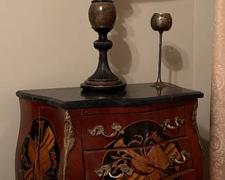 Louis XV bed side table