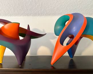 Robert Segal abstract sculptures 