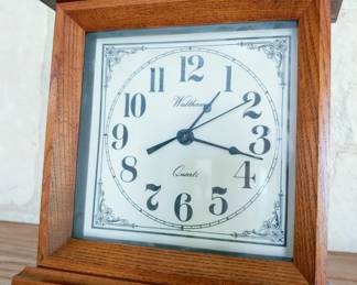 Waltham mantle clock