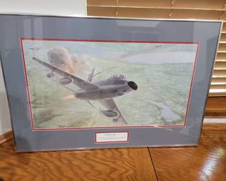 Artist Keith Ferris "First In" Art