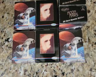 Moon Mars Card Collection