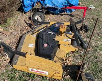 King Kutter 72 in rear discharge mower implement