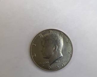 1990 P Kennedy Half Dollar