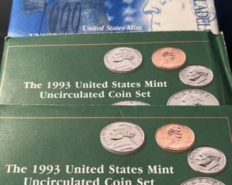 1999 1993 Uncirculated Mint Set