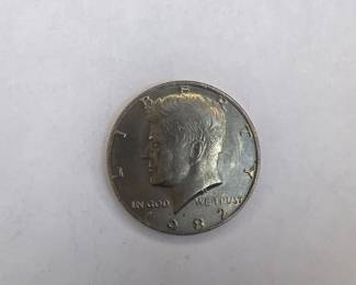 1982 P Kennedy Half Dollar