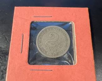 1907 2 and Half Panamanian Cent