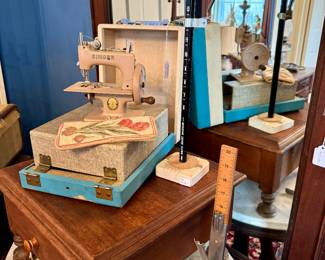 Toy sewing machine...that works!