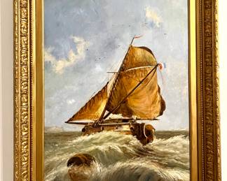 Original English oil painting