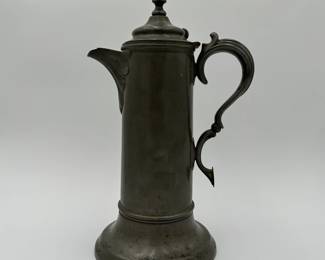 Tall Pewter Flagon