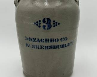 3 Gal. Donaghho Co. Stoneware Crock