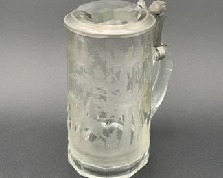 Cut and Etched Glass Stein