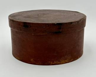 Round Wooden Pantry Box