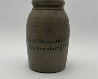 A.P. Donaghho Stoneware Crock