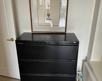 HON large file cabinet