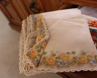More vintage linens