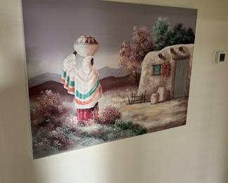 Original art painting by E. Lee