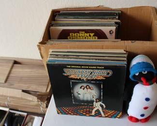 Vinyl record selection