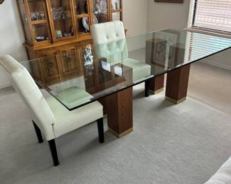 Large Dining table MCM style