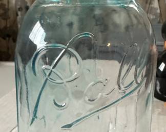 Ball Blue Glass Perfect Mason jar