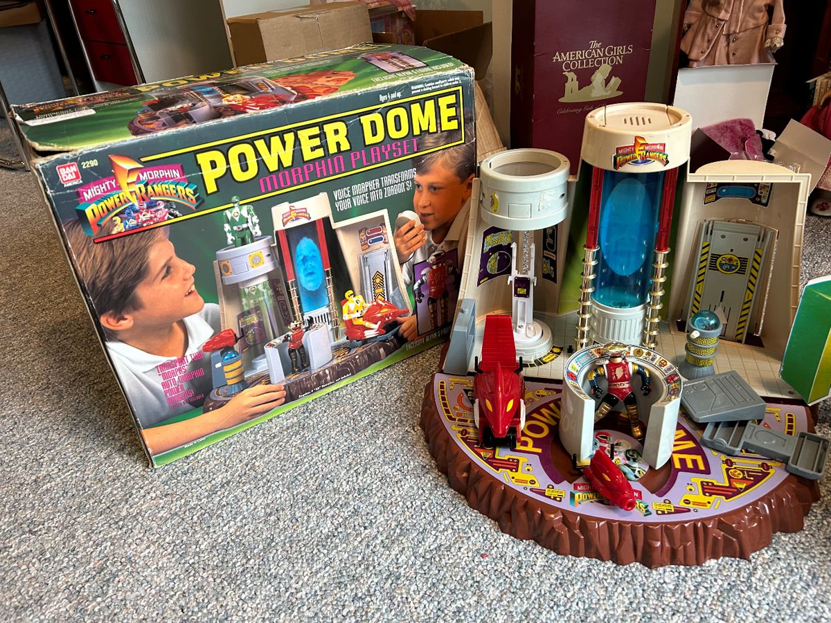 Power Ranger Power Dome   all pieces in tact!