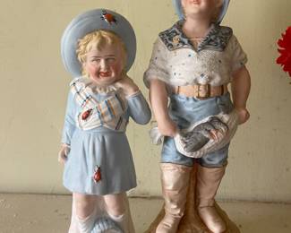 Ceramic children.  