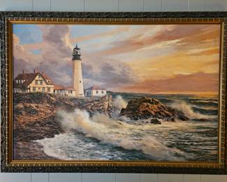 Large original oil painting