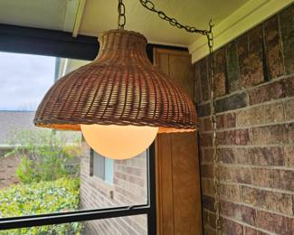 Mid-century modern overhead light