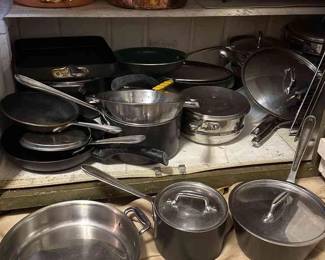Pots Pans Mystery Lot. Includes Tagus