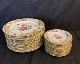 Floral China Plates
