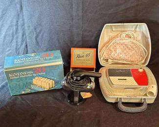 Vintage Hairdryers And A Clairol Hairsetter