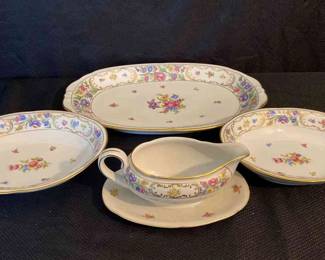 Floral China Serving Dishes