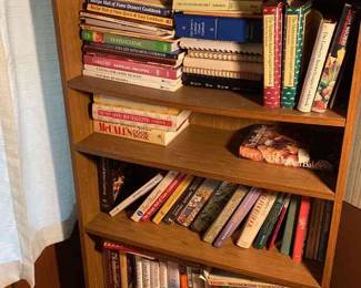 Book Shelf And Cook Books Southern Living  Pilsbury And More 