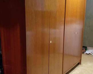 Set Of Two Fixer Upper Wardrobe Cabinets 