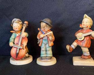 Hummel And Napco Figurines Stringed Instruments 