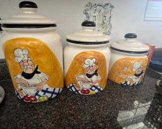 Chef canister set