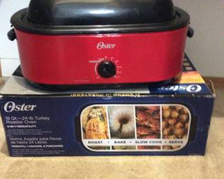 Oyster - 18 quart Turkey Roaster Oven