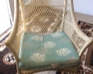 Wicker chair - part of a set of 4 pcs