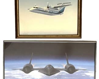 Framed Aviation Art