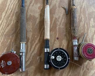 Fishing rods and reels