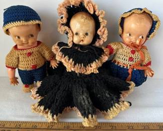 Vintage Kewpie dolls