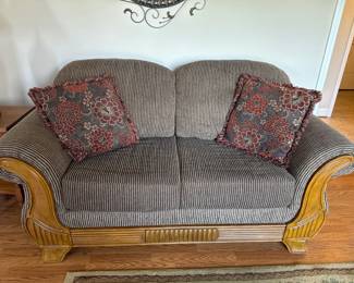 Loveseat by Hughes Furniture