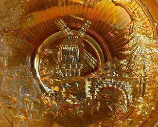 Carnival glass detail