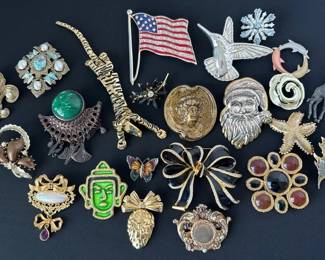 Vintage brooches