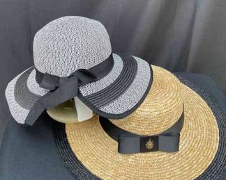 Newer Straw Summer Hats
