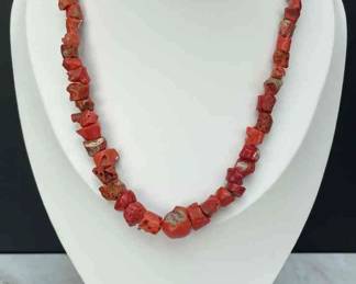 Vintage Coral Necklace
