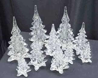 More Glass Or Crystal Christmas Trees (10)
