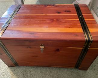 Small and Handsome All Cedar Chest--Puts the "AH" in Aroma!